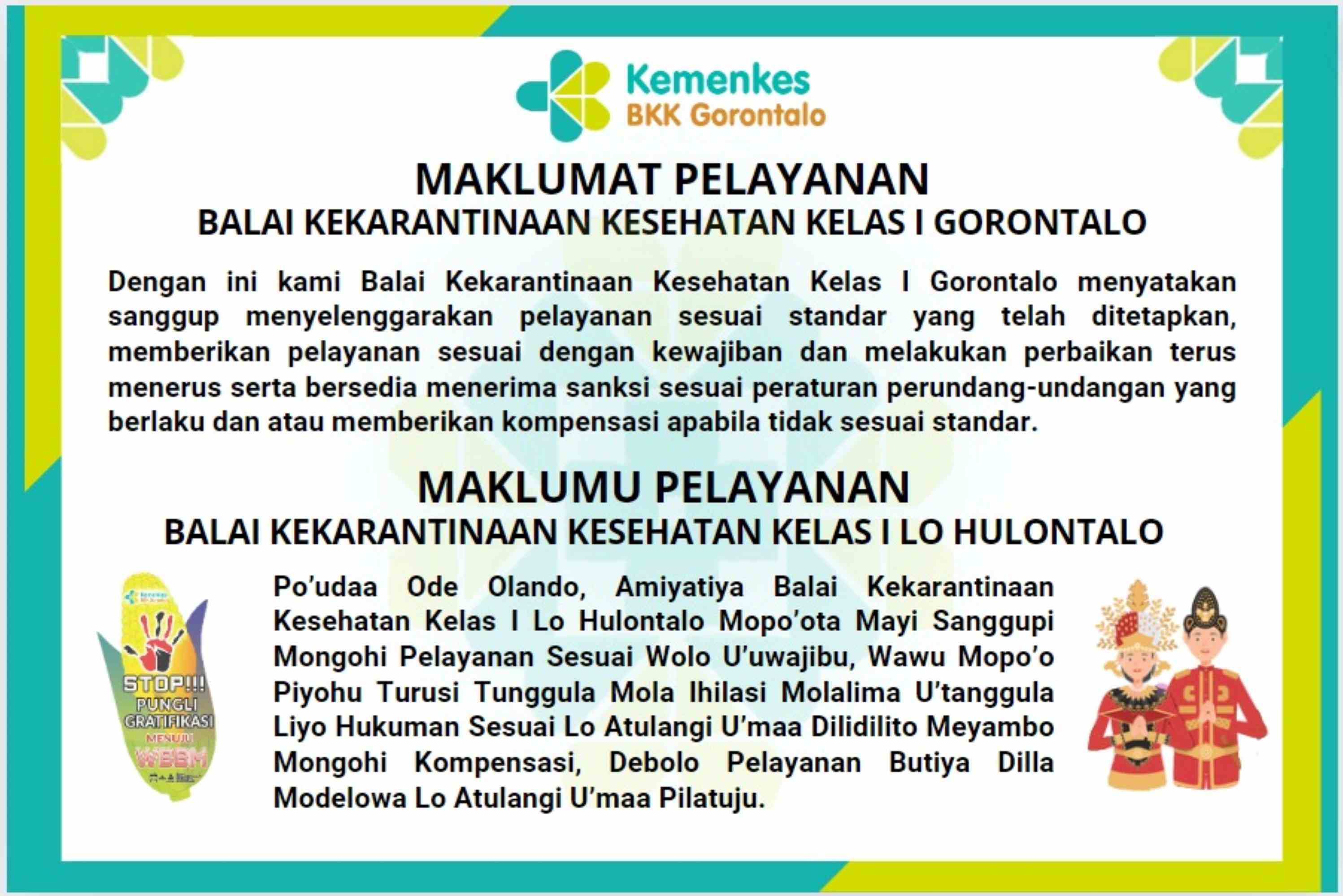 MAKLUMAT PELAYANAN